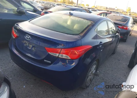 2012 Hyundai Elantra Limited z USA, uszkodzony, nr VIN 5NPDH4AE3CH111600